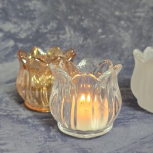 鬱金香蠟燭台座